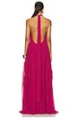 view 3 of 3 x Yhasmina Ferrara Lenora Maxi Dress in Raspberry