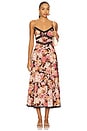 view 1 of 3 Klara Midi Dress in Mauve Floral Multi