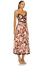 view 2 of 3 Klara Midi Dress in Mauve Floral Multi