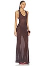 view 2 of 3 Kashish Maxi Dress in Dark Brown
