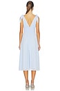 view 3 of 3 Adrienne Midi Dress in Dusty Blue
