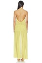 view 3 of 4 VESTIDO COVASANTA in Chartreuse