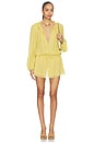 view 1 of 4 Gianna Mini Dress in Chartreuse