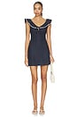 view 1 of 3 Leslie Mini Dress in Navy
