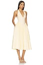 view 2 of 3 X Ivana Ramirez Stella Midi Dress in Baby Yellow