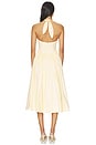 view 3 of 3 X Ivana Ramirez Stella Midi Dress in Baby Yellow