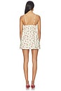 view 3 of 4 ROBE MARLENA in Cream & Strawberry