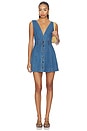 view 1 of 3 VESTIDO BLAKELY in Denim Blue