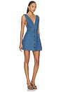 view 2 of 3 VESTIDO BLAKELY in Denim Blue