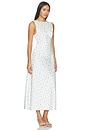 view 2 of 4 VESTIDO DALLEN in Ivory & Blue Floral