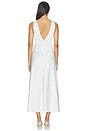 view 3 of 4 VESTIDO DALLEN in Ivory & Blue Floral