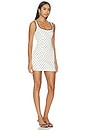 view 2 of 4 VESTIDO ELOWEN in Cream & Black Dot