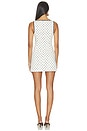 view 3 of 4 VESTIDO ELOWEN in Cream & Black Dot