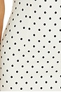 view 4 of 4 VESTIDO ELOWEN in Cream & Black Dot