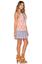 view 2 of 4 Samuel Dress in Cobalt & Rust