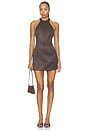 view 1 of 3 ROBE COLLINA  in Dark Brown