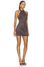 view 2 of 3 ROBE COLLINA  in Dark Brown