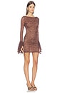 view 2 of 4 Molley Mini Dress in Brown