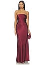 view 1 of 3 Madeline Gown in Wine