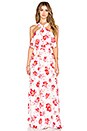 view 1 of 3 x REVOLVE Santorini Maxi Dress in Fuchsia Bloom
