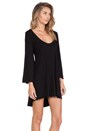 view 3 of 5 Joseline Cage Knit Dress in Black