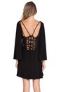 view 4 of 5 Joseline Cage Knit Dress in Black