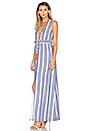 view 2 of 3 Essie Maxi Dress in Indigo Stripe