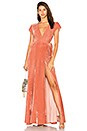 view 1 of 3 Sid Wrap Dress in Wild Rose