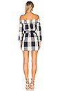 view 4 of 3 x REVOLVE Maxine Dress in Navy Check