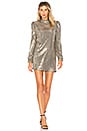 view 1 of 3 ZULEMA ミニドレス in Gold