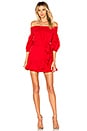 view 1 of 3 Maida Ruffle Dress in Poppy