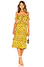 view 1 of 3 Lily Dress in Yellow Dolly Floral