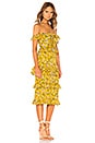 view 2 of 3 Lily Dress in Yellow Dolly Floral