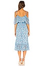 view 3 of 3 Tia Dress in Carolina Blue Floral