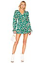 view 1 of 3 VESTIDO DEEDEE in Kelly Green Floral