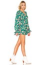 view 2 of 3 VESTIDO DEEDEE in Kelly Green Floral