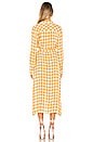 view 3 of 3 Thea Shirt Dress in Yellow Gingham