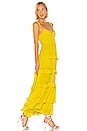 view 2 of 3 VESTIDO TINSLEY in Vibrant Yellow