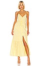 view 1 of 4 ROBE VILLA in Pastel Yellow