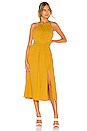 view 1 of 3 Roe Midi Dress in Mustard Yellow