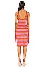 view 3 of 3 Rayo Dress in Pink Stripe