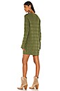view 3 of 3 Ambrosia Sweater Dress in Evergreen