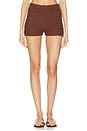 view 1 of 6 Fabiana Short in Chocolate
