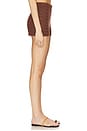 view 3 of 6 Fabiana Short in Chocolate