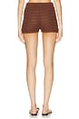 view 4 of 6 Fabiana Short in Chocolate