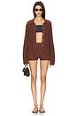 view 5 of 6 Fabiana Short in Chocolate