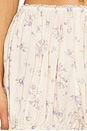 view 6 of 6 Lori Short in Cream & Lavender Floral