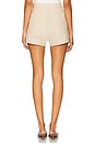view 4 of 6 Andra Short in Natural Linen