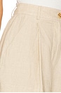 view 6 of 6 Andra Short in Natural Linen