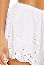 view 6 of 6 Tessia Short in White